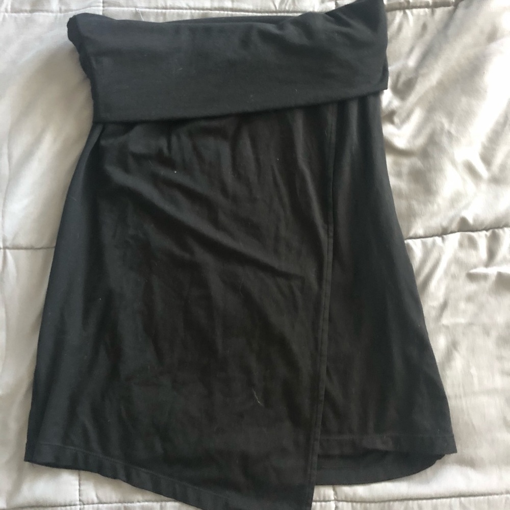 Athleta asymmetrical Fold Over skirt
